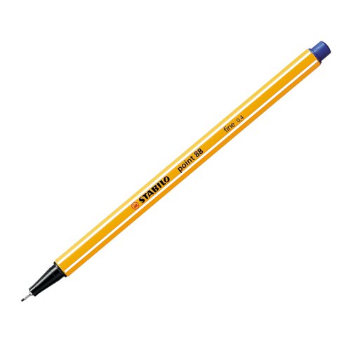 STABILO point 88 Fineliner Pen 0.4mm Blue 88/41