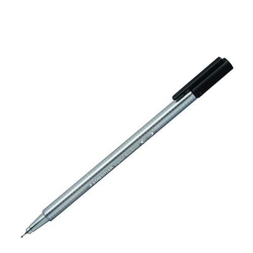 STAEDTLER Triplus Fineliner Pen Black 334-9