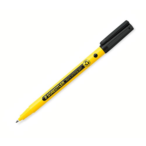 STAEDTLER 307 Handwriting Pens Black (Pack 10)