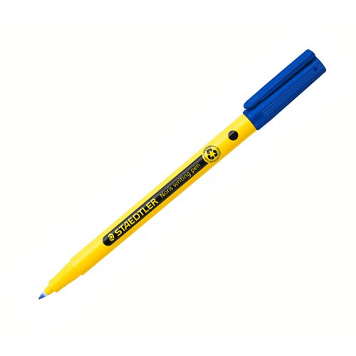 STAEDTLER 307 Handwriting Pens Blue (Pack 10)