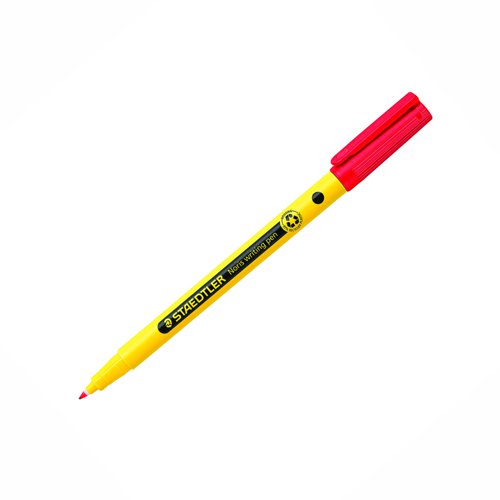 STAEDTLER 307 Noris Handwriting Pens Red (Box 10) 307-2