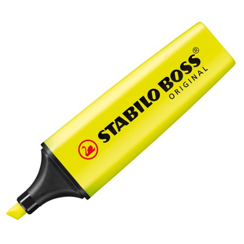STABILO BOSS ORIGINAL Highlighter Yellow 70/24