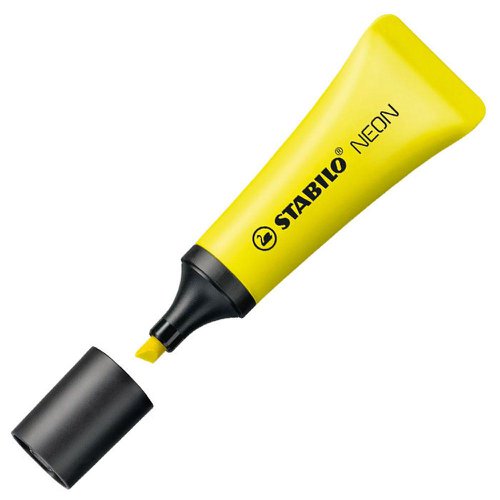 STABILO NEON Highlighter Yellow 72/24