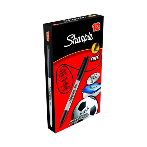 Sharpie Fine Marker Black S0810930