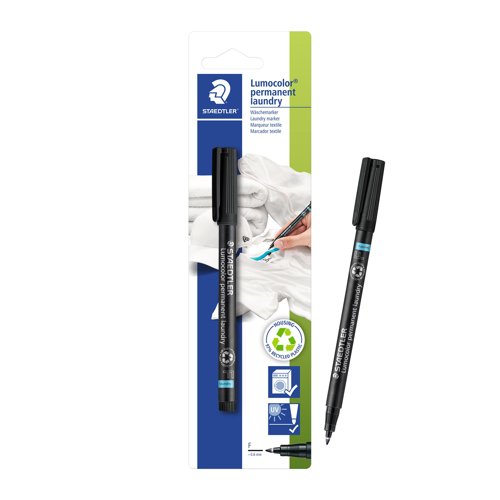 STAEDTLER Laundry Permanent Marker Black 319LMF9
