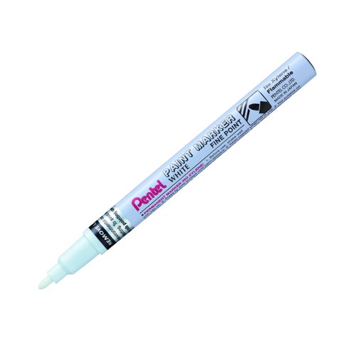 Pentel Metallic Paint Marker Fine Point White MSP10-W
