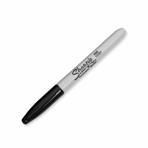 Sharpie Fine Marker Black (Pack 24) 2077128