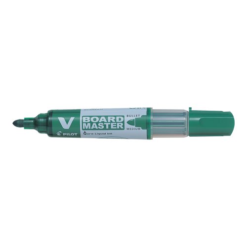 Pilot Begreen V-Board Master Whiteboard Marker Bullet Tip Green (Pack 10) 4902505355790