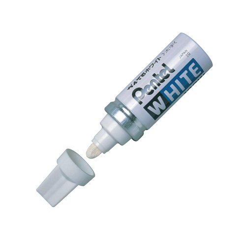Pentel Paint Marker Bullet Tip Medium White (Single) X100W