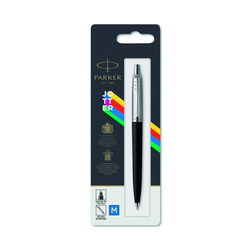 Parker Jotter Original Ball Pen Black Barrel Blue Ink 2096873