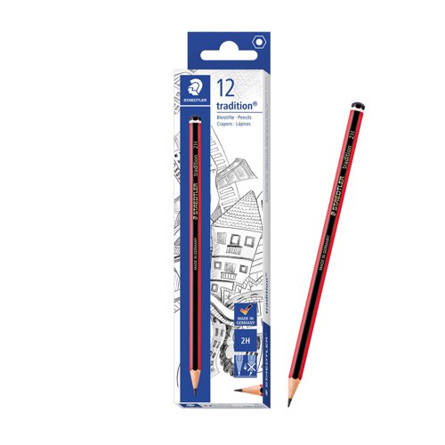 STAEDTLER 110 Tradition Pencil 2H 110-2H