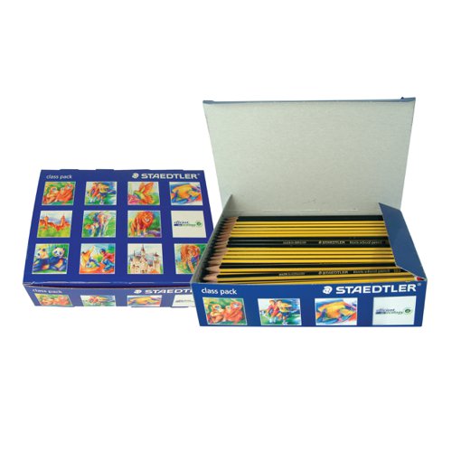 STAEDTLER 121 Noris Blackhead Pencil Classpack HB (150) 121C150
