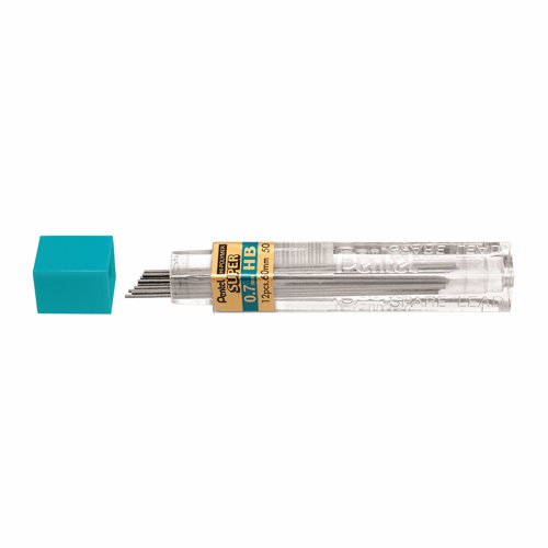 Pentel Lead 0.7mm HB Tube 50-HB
