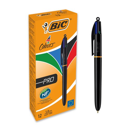 BIC 4-Colours Pro Ball Pen 982869