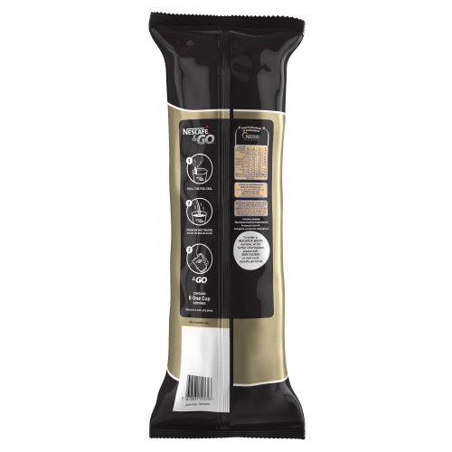 Nescafe & Go White Decaffeinated Coffee (Pack of 8) 12368080