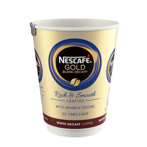 Nescafe & Go White Decaffeinated Coffee (Pack of 8) 12368080