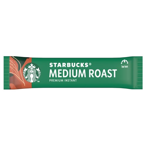 Starbucks Medium Roast Premium Instant Coffee Sachets (Pack of 50) 12604428