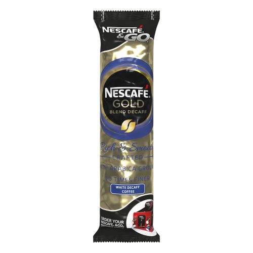 Nescafe & Go White Decaffeinated Coffee (Pack of 8) 12368080