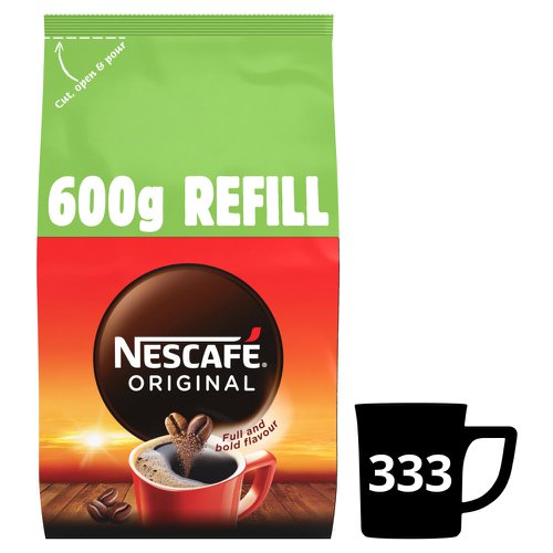 Nescafe Original Instant Coffee Refill 600g - 12533670