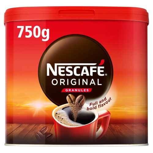 Nescafe Instant Coffee Granules 750g 12283921 Hot Drinks AU00036