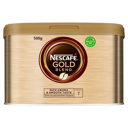 Nescafe Gold Blend Instant Coffee 500g (Pack 6) - 12339246x6 76714XX