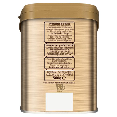Nescafe Gold Blend Coffee 500g Tin 12284101 AU93310