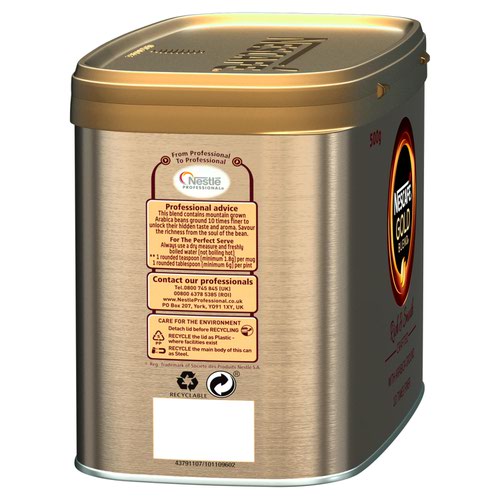 Nescafe Gold Blend Coffee 500g 12284101