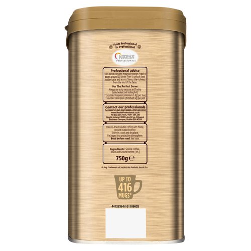 Nescafe Gold Blend Coffee 750g Tin 12284102