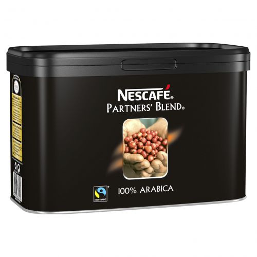 Nescafe Partners Blend Instant Coffee Fairtrade Tin 500g Ref 12284226