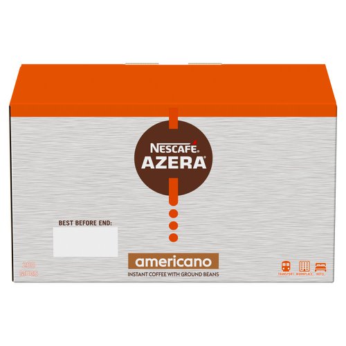 Nescafe Azera Americano Instant Coffee Sachets 2g [Pack 200]