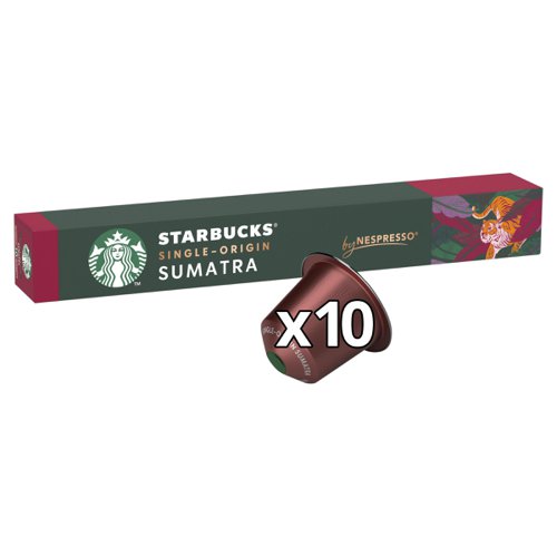 Starbucks Nespresso Sumatra Espresso (Pack of 10) 6220116