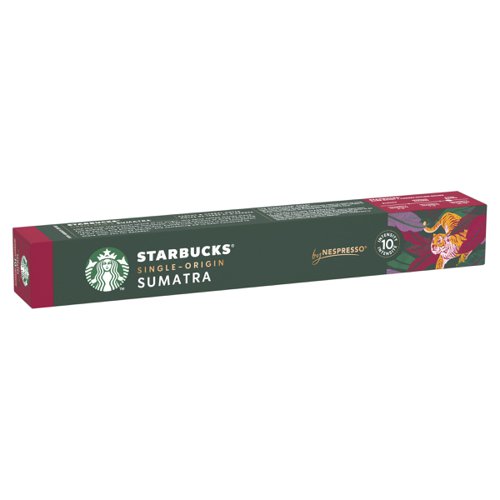 STARBUCKS by Nespresso Single Origin Sumatra (Pack 10) - 6220116  61837NE