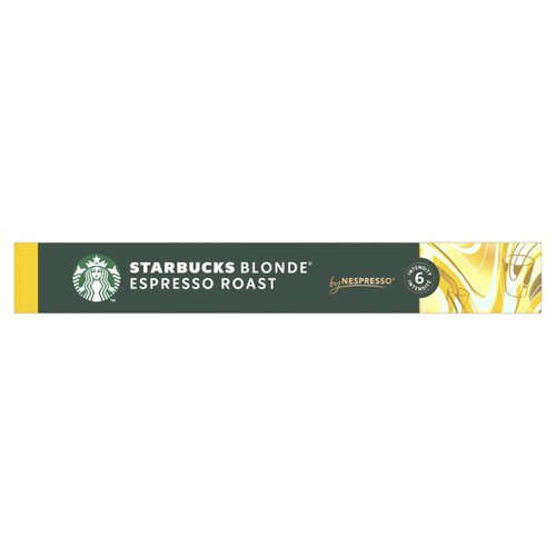 STARBUCKS by Nespresso Blonde Espresso Roast (Pack 10) - 6220716  61844NE