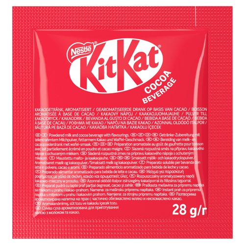73205NE - Nestle Kit Kat Hot Chocolate Cocoa Beverage 28g Sachets (Pack 40) - 12881908