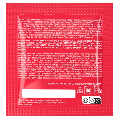 73205NE - Nestle Kit Kat Hot Chocolate Cocoa Beverage 28g Sachets (Pack 40) - 12881908