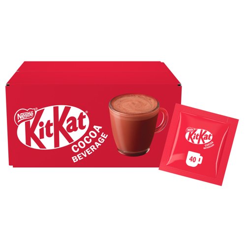 73205NE - Nestle Kit Kat Hot Chocolate Cocoa Beverage 28g Sachets (Pack 40) - 12881908