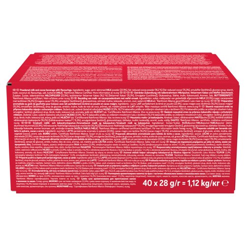 73205NE - Nestle Kit Kat Hot Chocolate Cocoa Beverage 28g Sachets (Pack 40) - 12881908