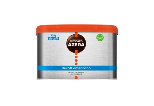 Nescafe Azera Americano Decaffeinated Instant Coffee 420g Tin 12495100