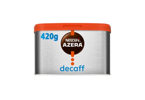 Nescafe Azera Barista Style Decaffeinated Instant Coffee 420g Single Tin - 12495100  10997NE