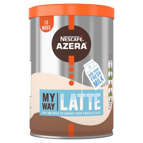 Nescafe Azera My Way Latte Instant Coffee 149.5g (Single Tin) 12463563