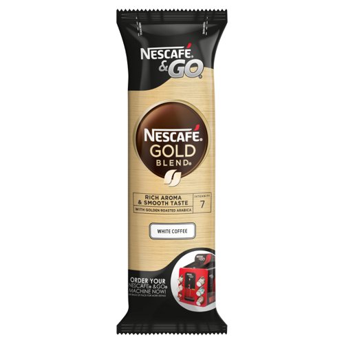 Nescafe and Go Gold Blend White Coffee (Pack of 8) 12495259 - NL52547