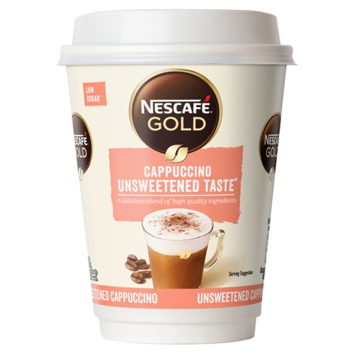 Nescafe and Go Unsweetened Cappuccino Coffee (Pack of 8) 12495383 - NL52543