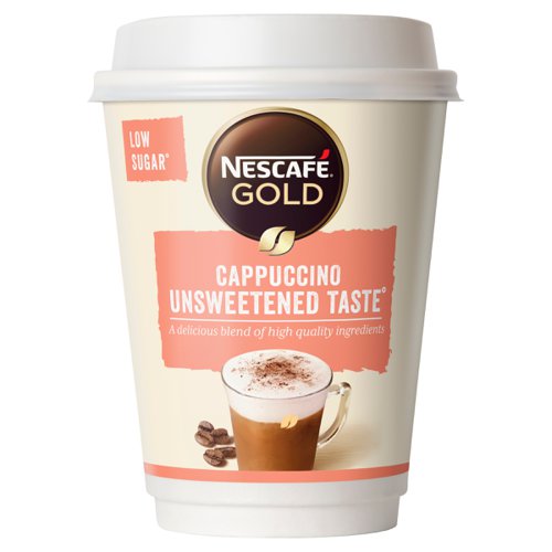 Nescafe & Go Gold Cappuccino Foil-sealed Cup for Drinks Machine [Pack 8]