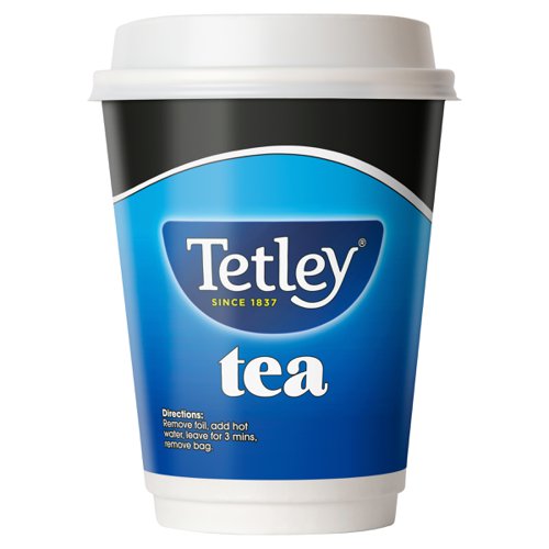 Nescafe and Go Tetley Tea (Pack of 8) 12495377