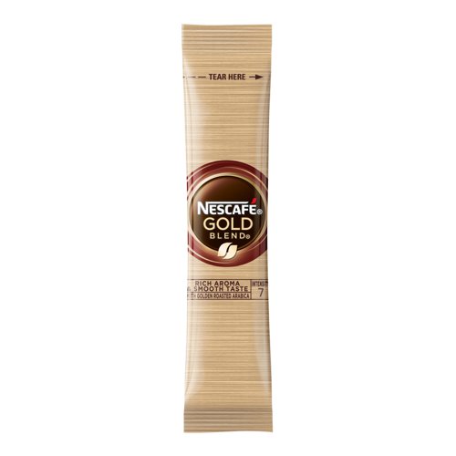Nescafe Gold Blend Instant Coffee Granules Stick Sachets [Pack 200]