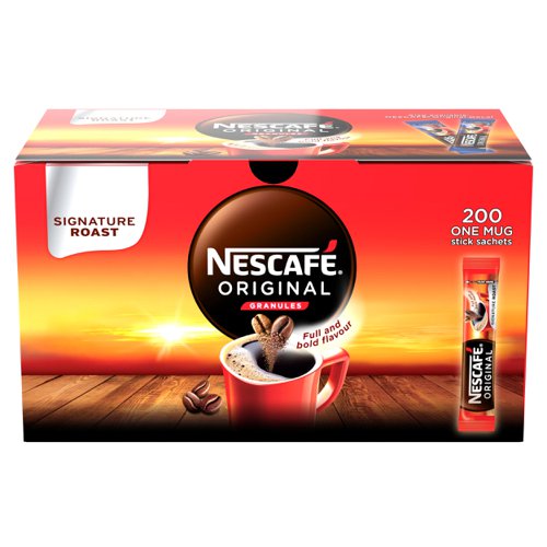Nescafe Original One Cup Stick Pack 200