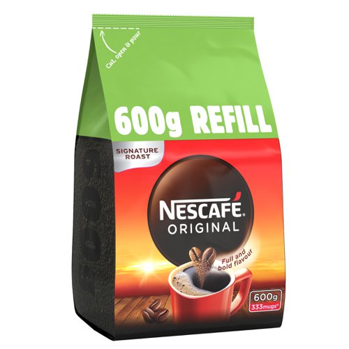 Nescafe Original Instant Coffee 600G Refill 12315643 - NL36812