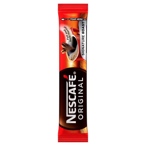 Nescafe Original Instant Coffee Granules Stick Sachets [Pack 200]