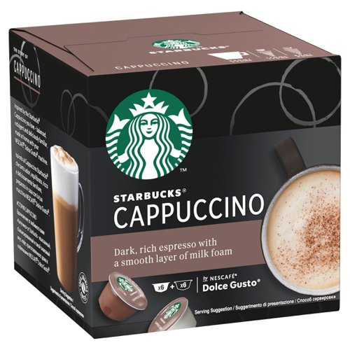 Starbucks Cappuccino White 3x12 (6+6) Hot Drinks JA2111