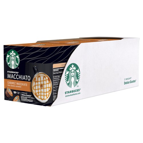 NL92699 Nescafe Dolce Gusto Starbucks Caramel Macchiato Coffee Pods (Pack of 36) 12397694
